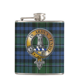 Petaca MacCallum Tartan & Badge