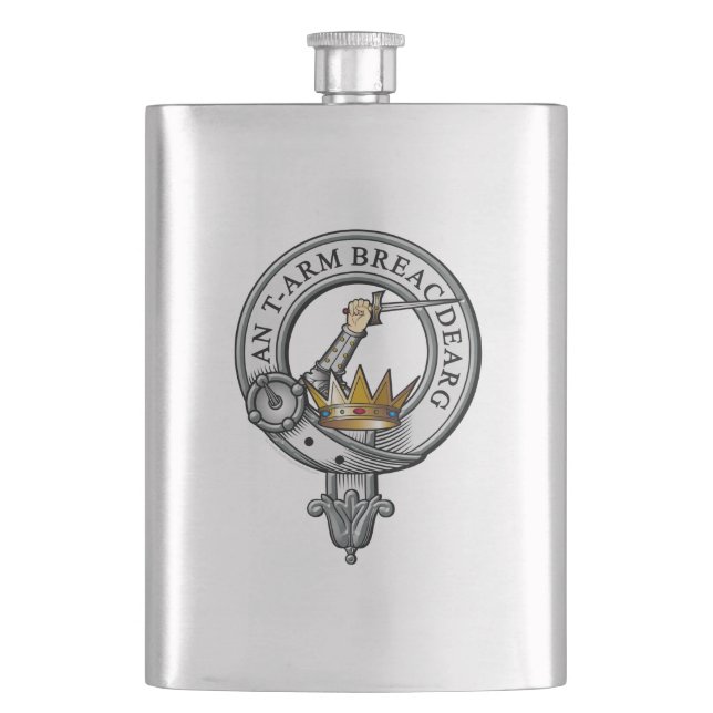 Petaca MacQuarrie Escudo Badge (Anverso)