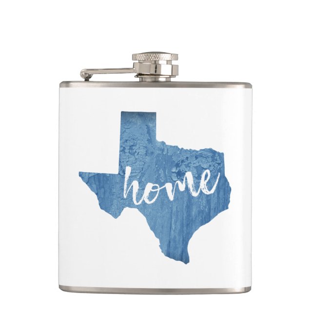 Petaca Madera veteada de Texas (Anverso)