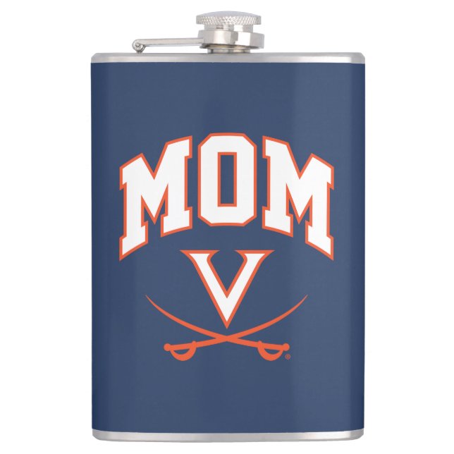 Petaca Madre de Virginia Cavaliers (Anverso)
