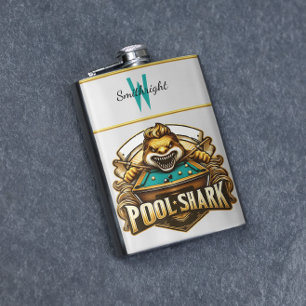 Petaca Maestro de curso: Logo de Pool Shark
