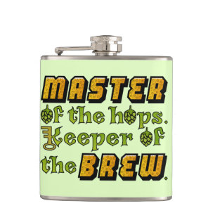 Petaca Maestro del patrón Hops Homebrew Beer Brewer