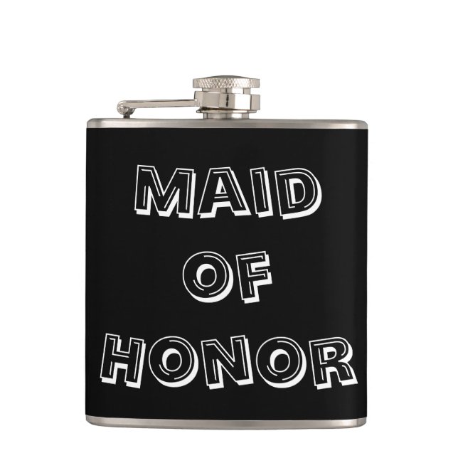 Petaca Maid of Honor | BODA (Anverso)