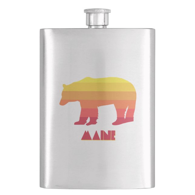 Petaca Maine Bear (Anverso)