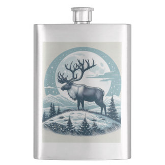 Petaca "Majestic Deer Wine Flask