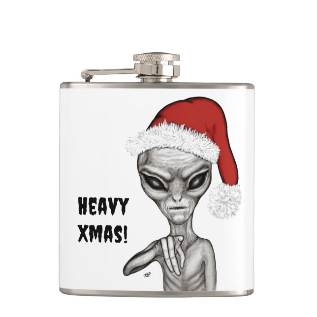 Petaca Mal Alien , ¡Pesada Navidad ! (Anverso)