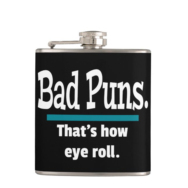 Petaca Mal Puns Oye Rolly Funny (Anverso)