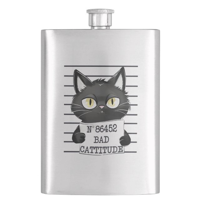 Petaca Mal rendimiento - Captura de pantalla del gato neg (Anverso)