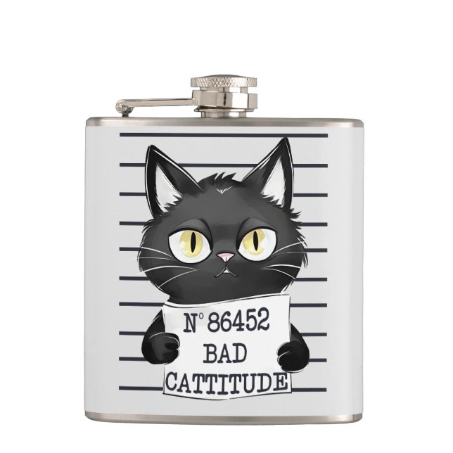 Petaca Mal rendimiento - Captura de pantalla del gato neg (Anverso)