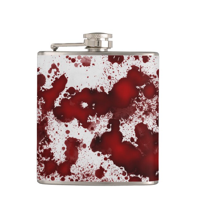 Petaca Manchas de sangre de caída (Anverso)