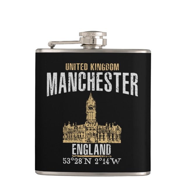 Petaca Manchester (Anverso)