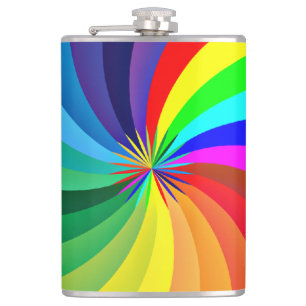 Petaca Mandala-46556 de color arcoiris