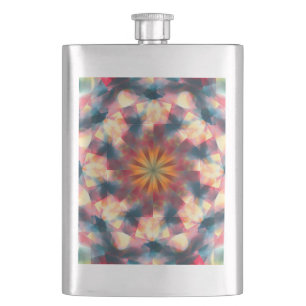 Petaca Mandala psicodélica de Kaleidoscópico de Prisma