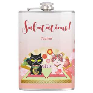 Petaca Maneki Neko Lucky Poiluna Vinyl Envuelto
