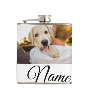 Petaca Manta personalizada con foto de animal colorido si