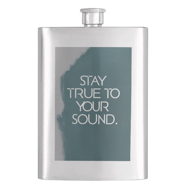 Petaca Mantente Fiel A Tu Sonido (Anverso)