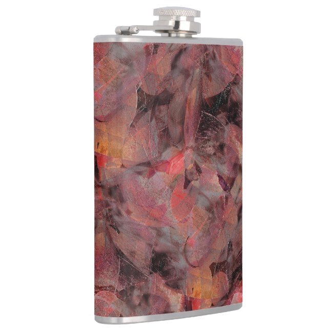 Petaca Mantiene los tonos rojos sobre fondo gris negro (Derecha)