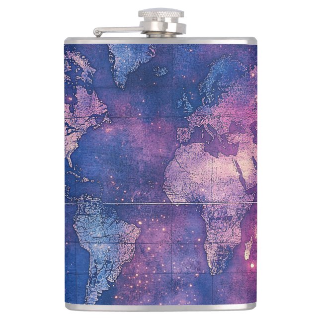 Petaca Mapa del mundo de la vieja morada celestial (10) (Anverso)