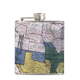 PETACA MAPA: GUERRA CIVIL, 1864