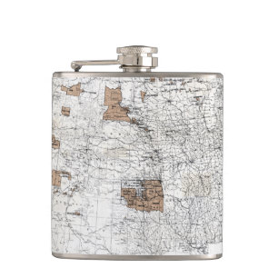 PETACA MAPA: RESERVAS, 1888