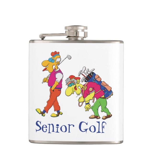 Petaca Marcador de golf senior (Anverso)