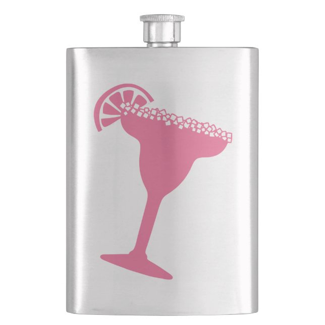 Petaca Margarita Rosa (Anverso)