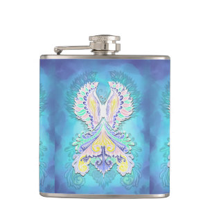 Petaca Mariposa mística pastel Ethereal Boho Fantasy