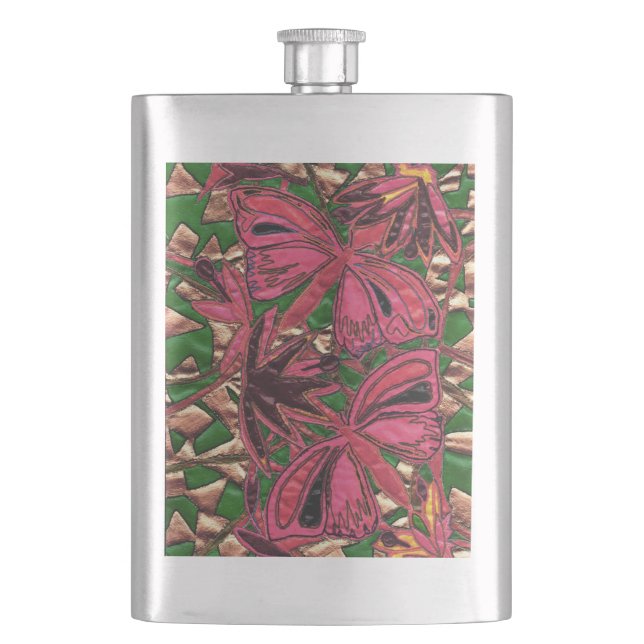 Petaca Mariposas (Anverso)