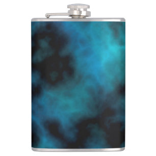 Petaca Mármol azul de imitación