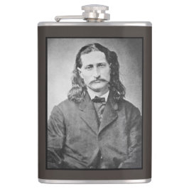 Petaca Marshal Wild Bill Hickok Antiguo Cañero Occidental