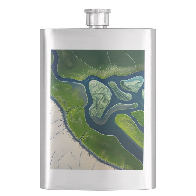 Petaca Marshland Elegance (Anverso)