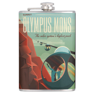 Petaca Marte Olympus Mons Sistema Solar Volcán Más Alto