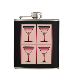 Petaca Martinis rosados