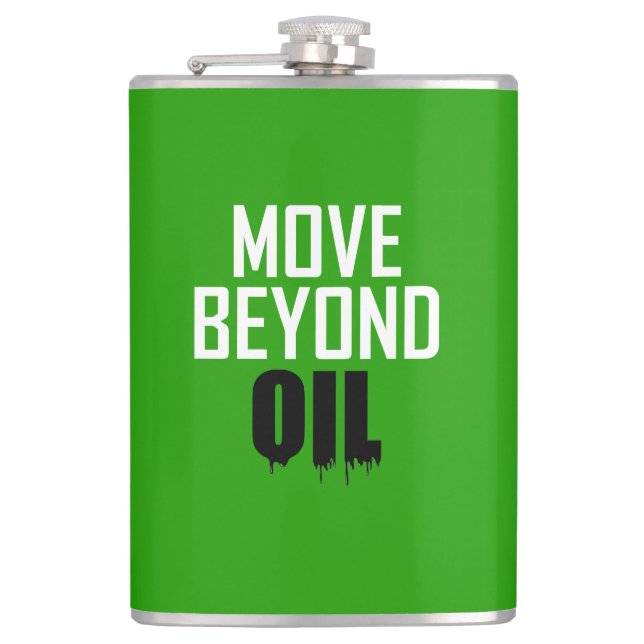 Petaca Más allá del petróleo (Anverso)