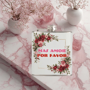 Petaca Más Amor Por Favor Marco de Rosa