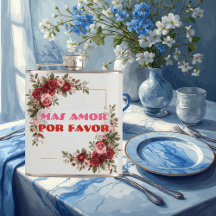 Mas Amor Por Favor More Love Please Rose Frame