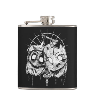 Petaca Máscara de Dolor Occult Streetwear