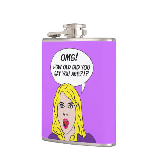 Petaca Máscara de personalizado RETRO COMICS