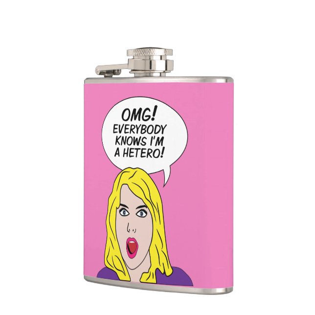 Petaca Máscara de personalizado RETRO COMICS (Izquierda)