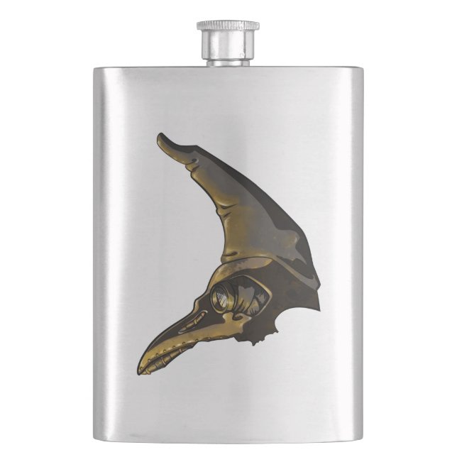 Petaca Máscara de plaga (Anverso)