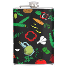 Máscara de vegetación multicolor