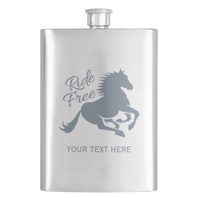 Petaca Máscara libre de personalizado (Anverso)