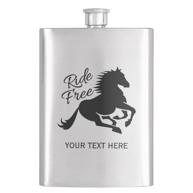 Petaca Máscara libre de personalizado (Anverso)