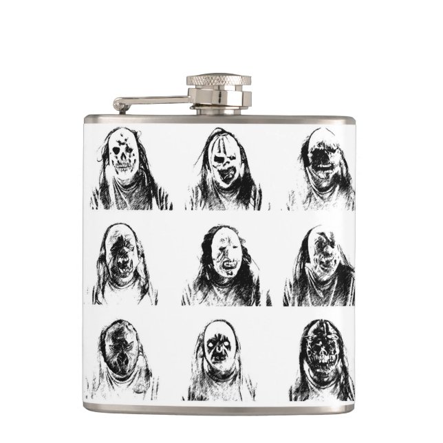 Petaca Máscaras aterradoras (Anverso)