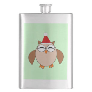 Petaca Máscaras de búho de Navidades pequeños