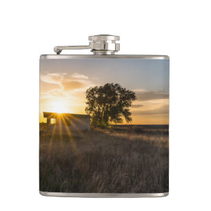 Petaca Matraz abandonada Colorado Sunset Flask