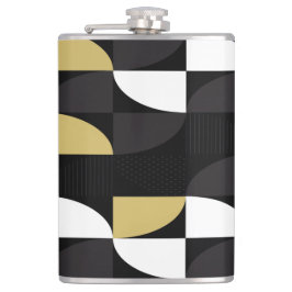 Petaca Matraz abstracto de multicolor