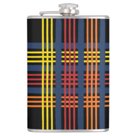 Petaca Matraz abstracto de multicolor