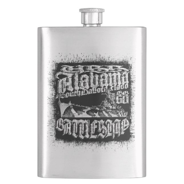 Petaca Matraz Clásico Alabama Flask (Anverso)