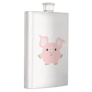 Petaca Matraz clásico de cerdo Personalizado corto